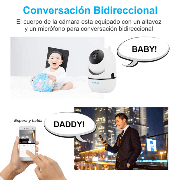 CAMARA DE SEGURIDAD IP WIFI 1080P - Imagen 6