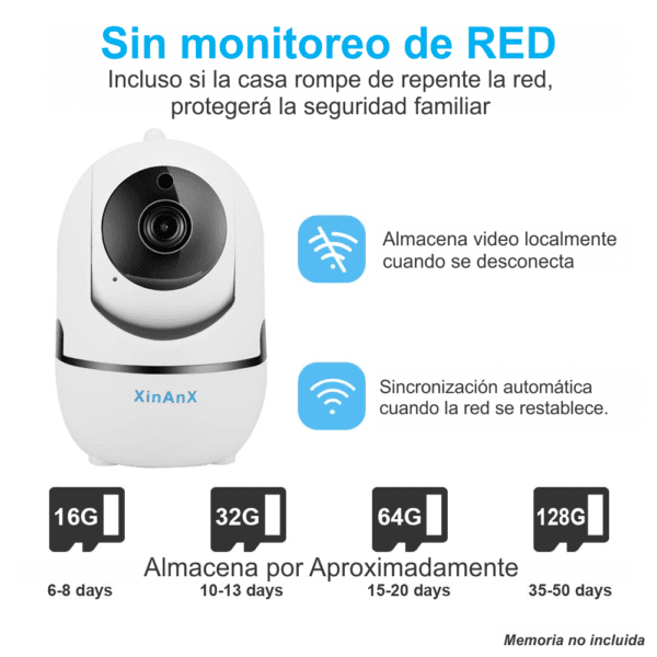 CAMARA DE SEGURIDAD IP WIFI 1080P - Imagen 5