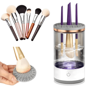 MAQUINA LAVADORA DE BROCHAS DE MAQUILLAJE