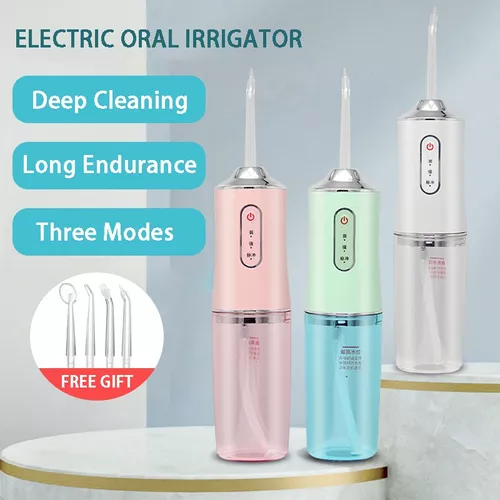 IRRIGADOR BUCAL PORTATIL LIMPIEZA DENTAL
