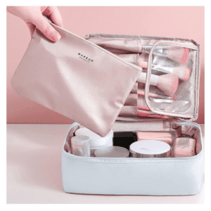 NECESER ORGANIZADOR DE MAQUILLAJE PARA VIAJE