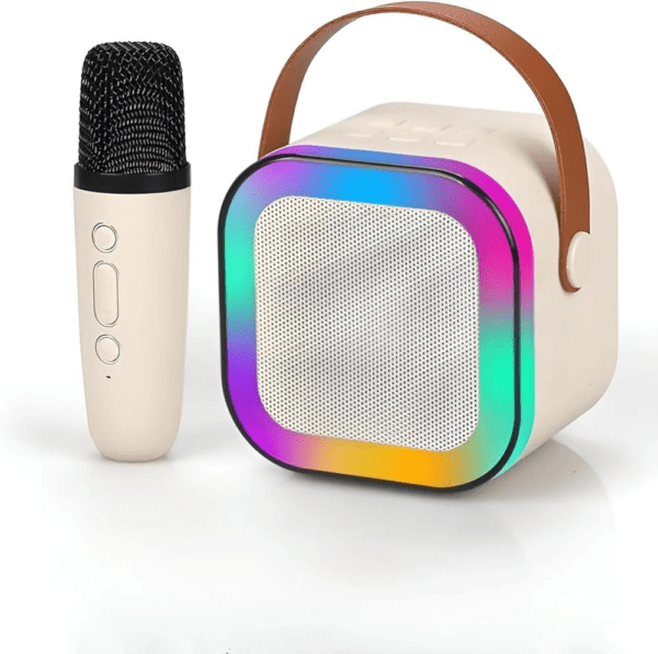 PARLANTE BLUETOOTH CON KARAOKE RGB - Imagen 2