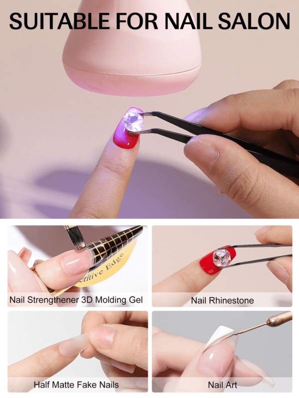 LAMPARA DE UÑAS PORTATIL RECARGABLE - Imagen 6