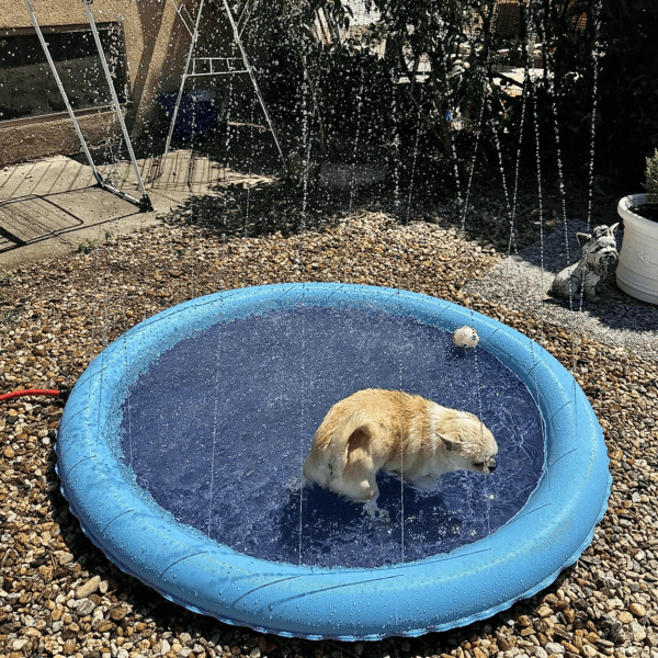 TAPETE ASPERSOR PISCINA JUGUETE ROCIADOR - Imagen 8